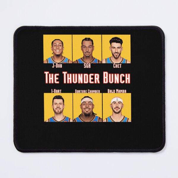 Item preview, Oklahoma Super Thunder Minimal Basketball Graphic Poster Design designed and sold by JayLagwe.