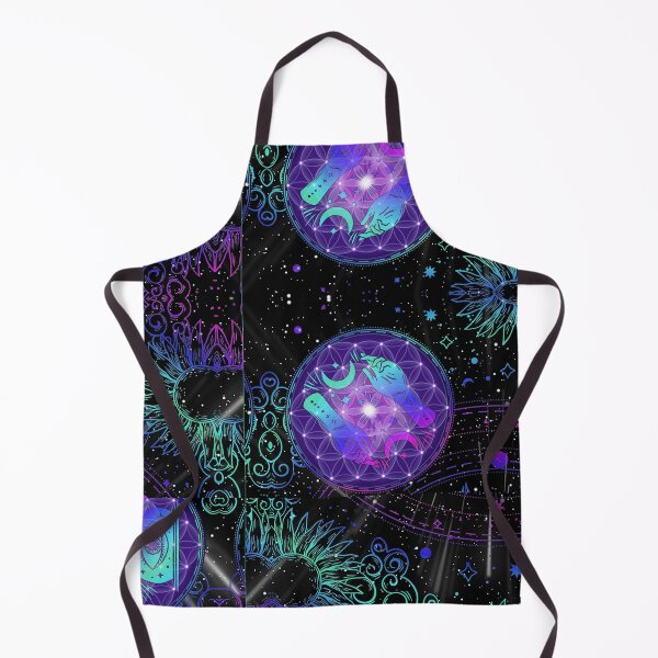 Item preview, Celestial Sacred Geometry Sun and Moon Tarot Seamless Vector Pattern Art designed and sold by FestDrip.