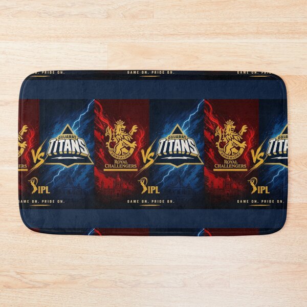 Item preview, RCB vs GT IPL Cricket T-Shirt designed and sold by Crick-Art.
