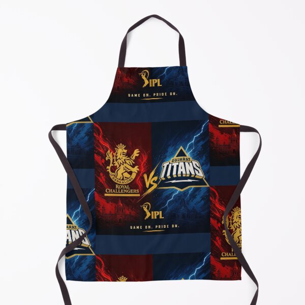 Item preview, RCB vs GT IPL Cricket T-Shirt designed and sold by Crick-Art.