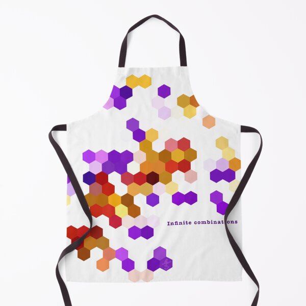 Item preview, Infinite Combinations – Colorful Hexagon Abstract Design designed and sold by NANTONAKU〜なんとなく〜.