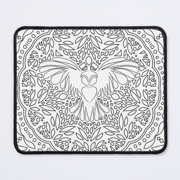 Item preview, Owl Mandala designed and sold by webbsidedrawry.