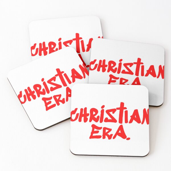 Item preview, Christian Era Graffiti-Style Logo - Red designed and sold by joie.man.