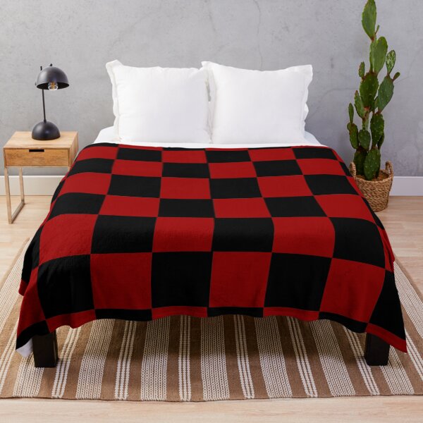 Item preview, Red and Black Checkered Pattern designed and sold by Designs by IMA.