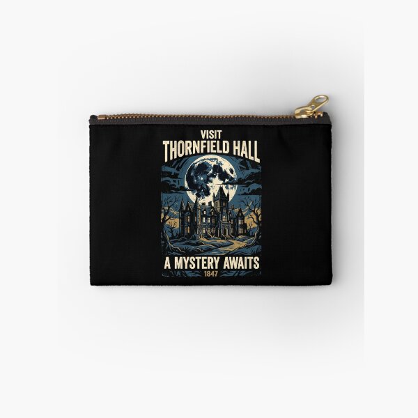 Item preview, Visit Thornfield Hall A Mystery Awaits Jane Eyre Retro Travel Poster designed and sold by Fenay Designs.
