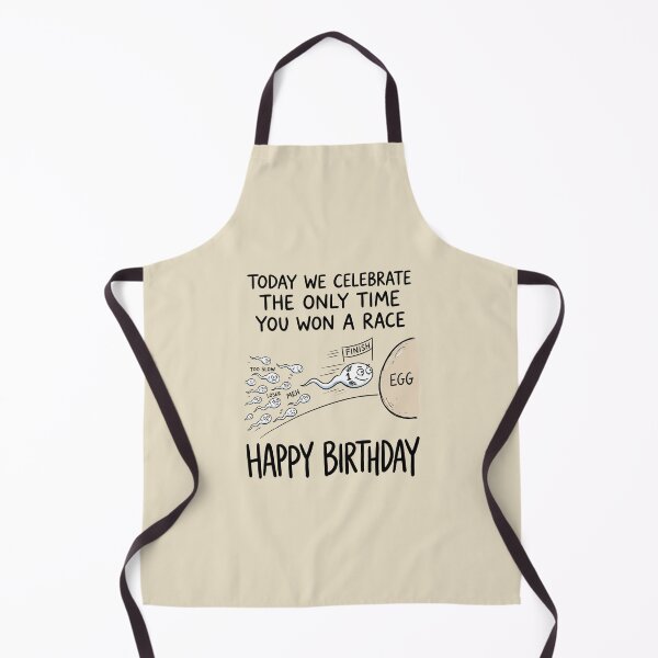 Item preview, Today We Celebrate The Only Time You Won A Race Funny Birthday designed and sold by dudelinart.