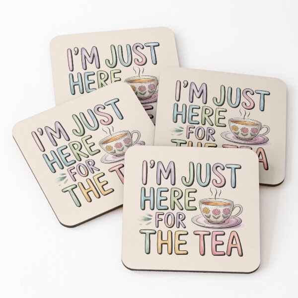 Item preview, I'm just here for the tea designed and sold by Moonody Designs.