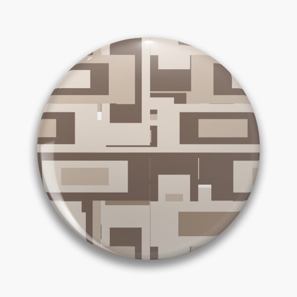 Item preview, Brutal Modernism Neutral Earth Tone Design  designed and sold by PatternTitan.