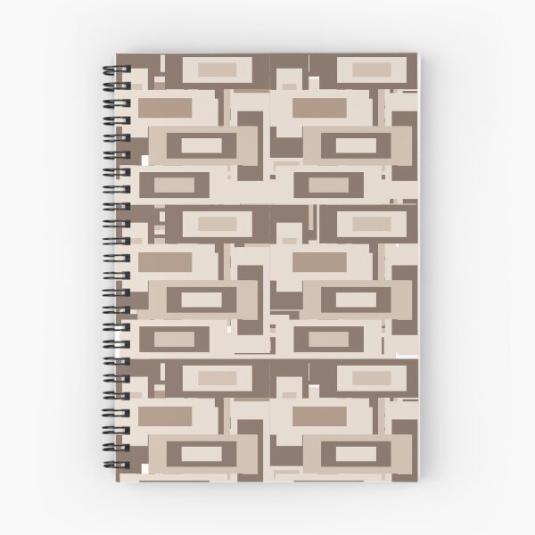 Item preview, Brutal Modernism Neutral Earth Tone Design  designed and sold by PatternTitan.
