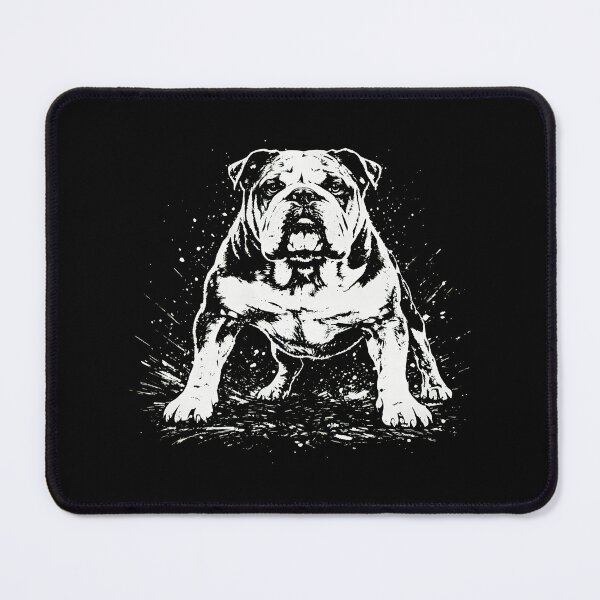 Item preview, Distressed Bulldog Graphic Tee - Espresso Comfort Color designed and sold by SoyLamderma.