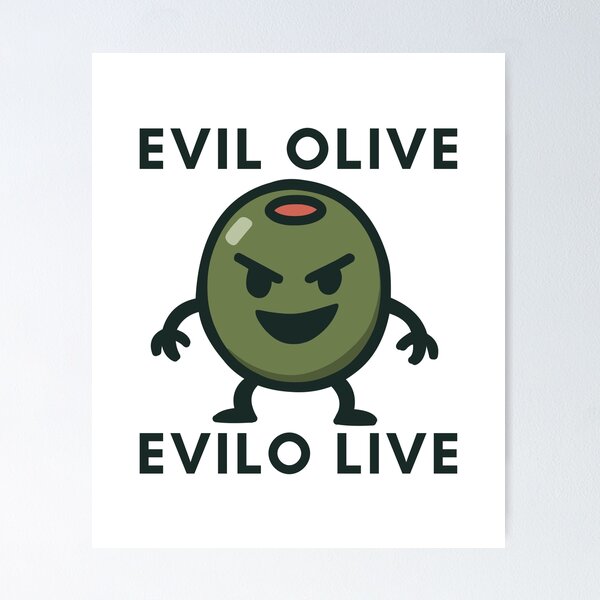 Item preview, Evil Olive Evilo Live Character designed and sold by HYPNK.