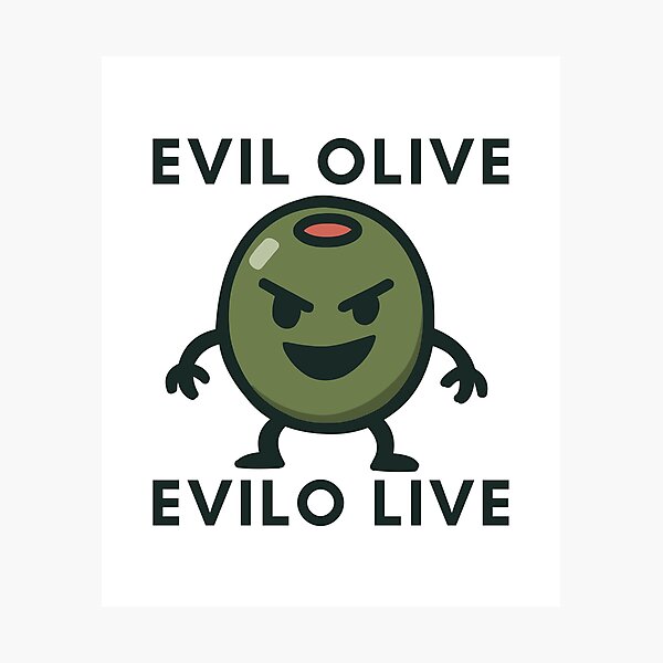 Item preview, Evil Olive Evilo Live Character designed and sold by HYPNK.