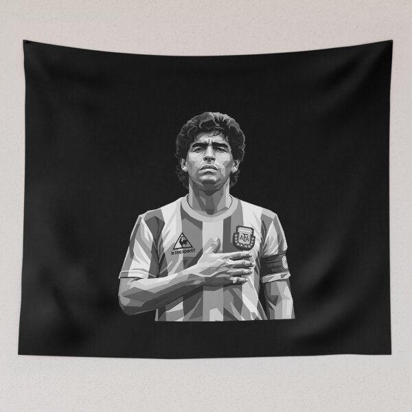Item preview, Maradona grayscale  designed and sold by Japanese art.