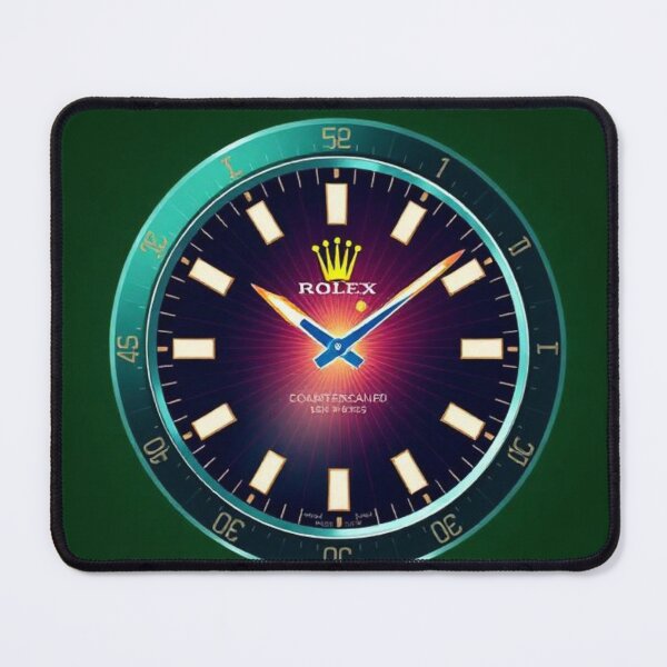 Item preview, Luxury watch face on dark green background designed and sold by RAISC.