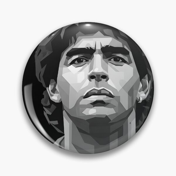 Item preview, Maradona grayscale  designed and sold by Japanese art.