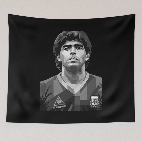 Item preview, Maradona grayscale  designed and sold by Japanese art.