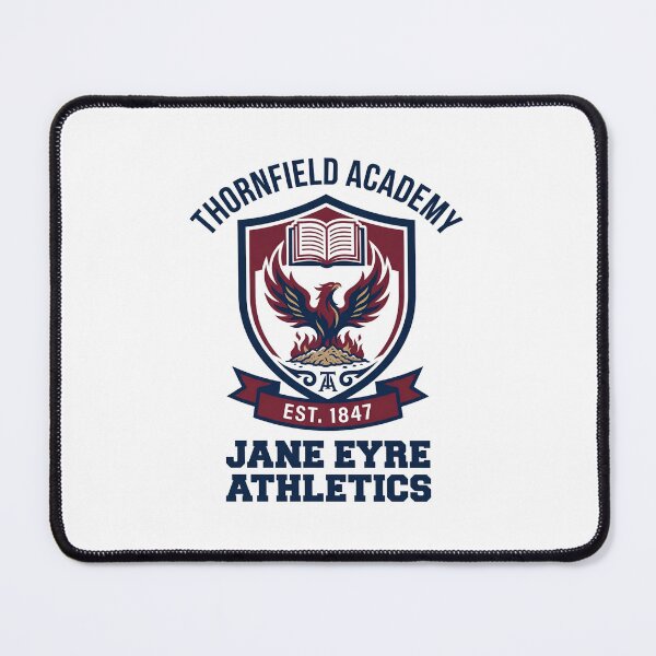 Item preview, Jane Eyre Thornfield Academy Athletics Est 1847 Collegiate Crest designed and sold by Fenay Designs.