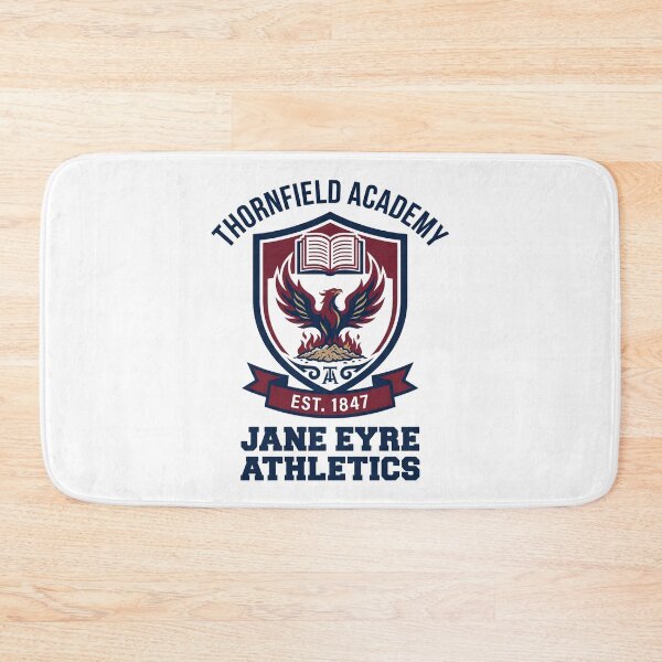 Item preview, Jane Eyre Thornfield Academy Athletics Est 1847 Collegiate Crest designed and sold by Fenay Designs.