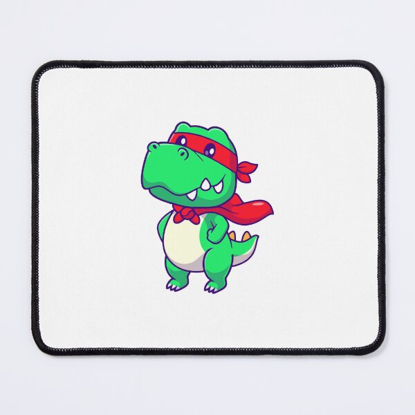 Item preview, Cute Dinosaur Superhero Red Cape and Mask Cartoon designed and sold by Hiro Hiro.