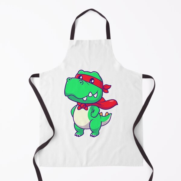 Item preview, Cute Dinosaur Superhero Red Cape and Mask Cartoon designed and sold by Hiro Hiro.