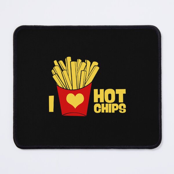 Item preview, I Love Hot Chips designed and sold by Dondonmart.