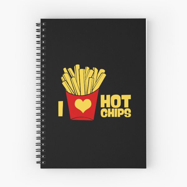 Item preview, I Love Hot Chips designed and sold by Dondonmart.