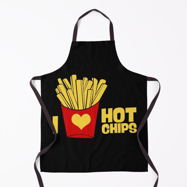 Item preview, I Love Hot Chips designed and sold by Dondonmart.