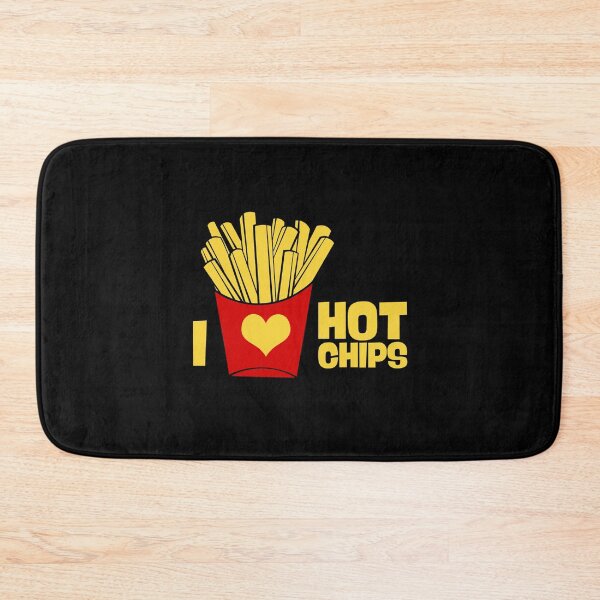 Item preview, I Love Hot Chips designed and sold by Dondonmart.