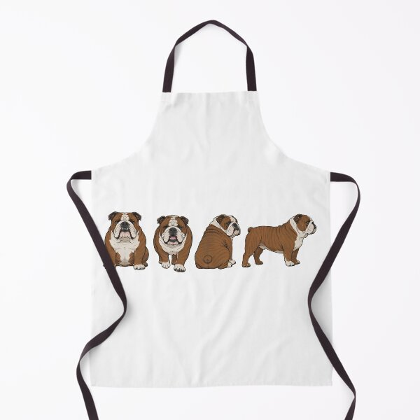 Item preview, Four Views of Bulldog Poses Dog Lovers Shirt designed and sold by SoyLamderma.