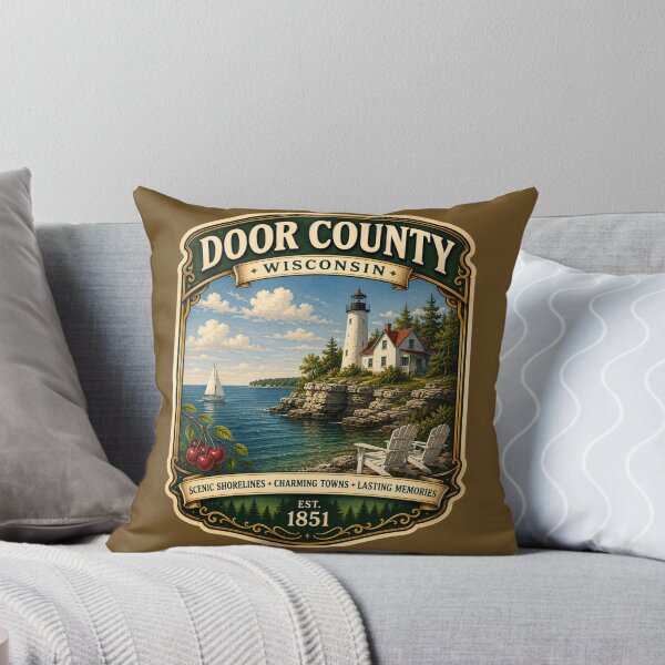 Artikelvorschau, Door County in Wisconsin entworfen und verkauft von PamLeeDesign.
