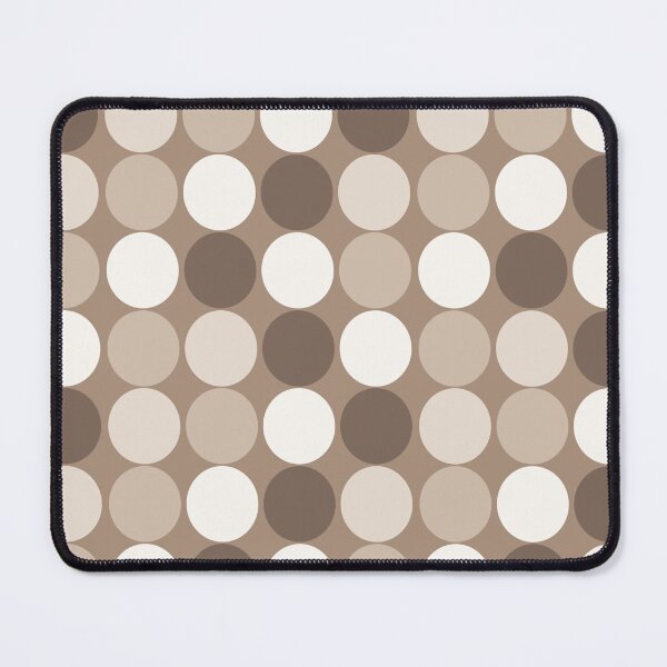 Item preview, Neutral Warm Colour Circle Dots Design designed and sold by PatternTitan.