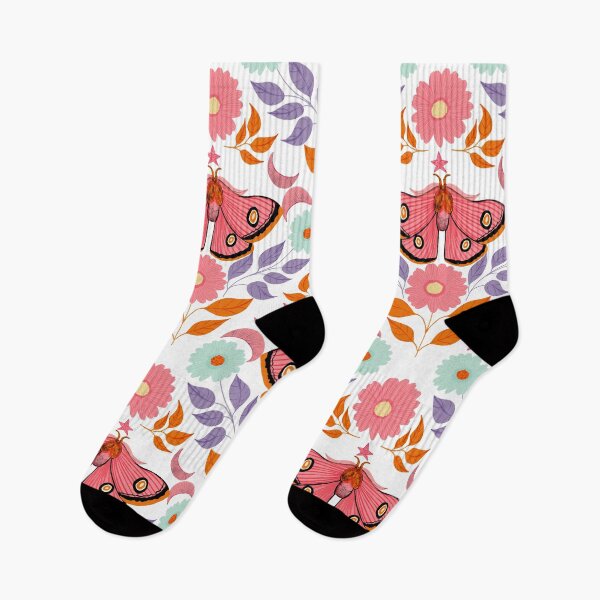 Artikelvorschau, Maximalistische Volkskunst: Blumen & Motten | Vintage-inspiriertes Design entworfen und verkauft von VirtuallyCreativ .