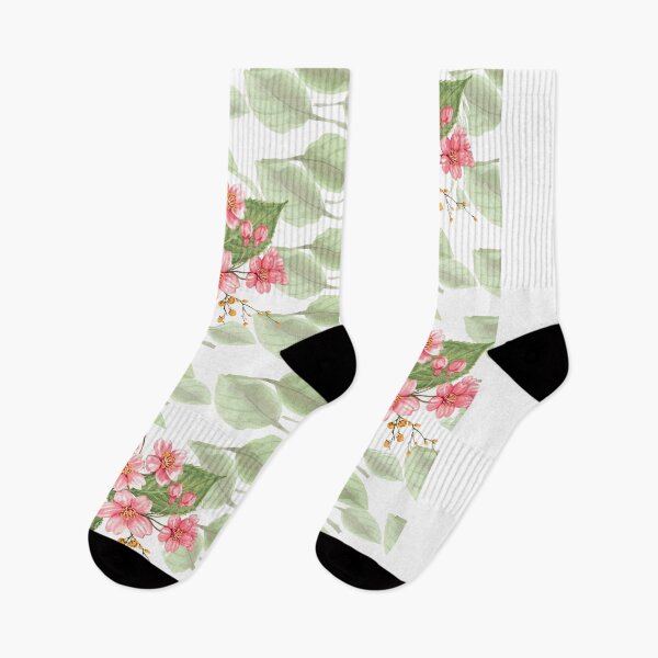 Item preview, Soft Pink Floral Wreath Botanical Pattern designed and sold by Atlasoloji.