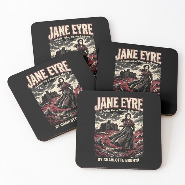 Item preview, Jane Eyre A Gothic Tale of Passion and Mystery Vintage Cover designed and sold by Fenay Designs.