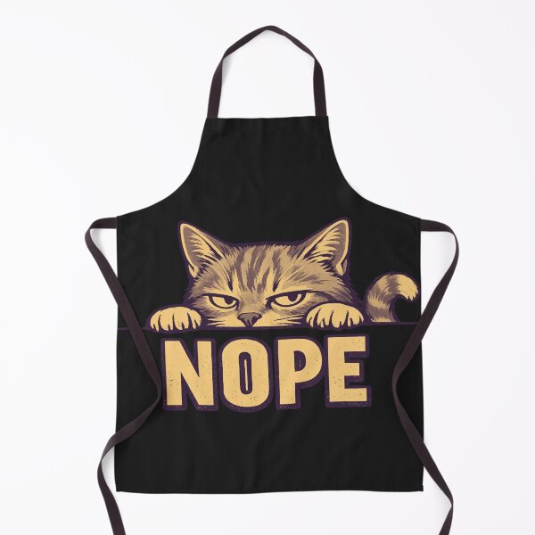 Item preview, Funny Nope Cat Design designed and sold by AdicretorDesign.