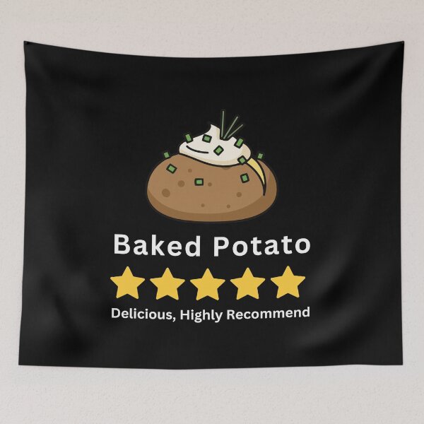 Item preview, Baked Potato 5 stars designed and sold by sydney-syder.