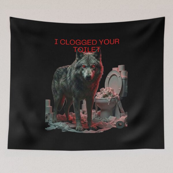 Item preview, I Clogged Your Toilet Funny Brainrot designed and sold by super-think.