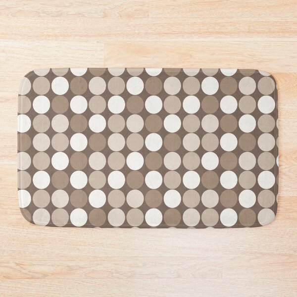 Item preview, Neutral Earthy Tone Circle Dots Design  designed and sold by PatternTitan.
