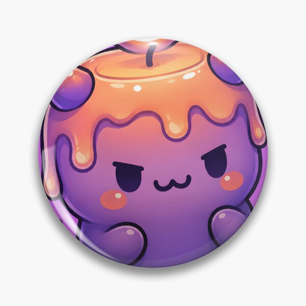 Item preview, Cute Purple Candle Demon designed and sold by smktheduck.