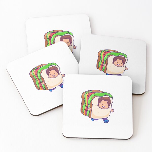 Item preview, Funny Boy Wearing Sandwich Costume Food Cosplay designed and sold by Hiro Hiro.