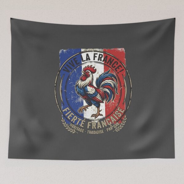 Item preview, Vintage French Rooster Vive La Franc designed and sold by RoyalDeluxGo.