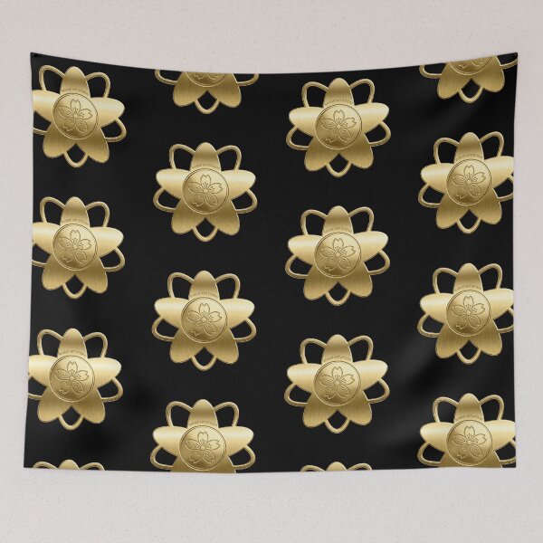 Item preview, Luxury Gold Sakura Crest | Rawafi Art Studio designed and sold by Rawafi Art Studio.