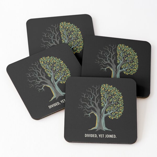 Item preview, Jane Eyre Divided Yet Joined Split Chestnut Tree Literary Graphic designed and sold by Fenay Designs.
