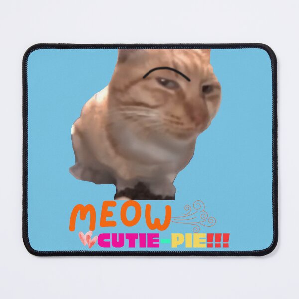 Item preview, MEOW Cutie-pie, sarcastic funny cat ART. designed and sold by adamjourney.