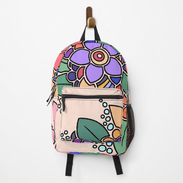 Item preview, Hand-drawn colorful floral bouquet illustration designed and sold by ubborn.
