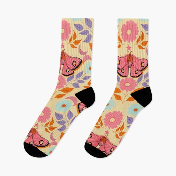 Artikelvorschau, Maximalistische Volkskunst: Blumen & Motten | Vintage-inspiriertes Design entworfen und verkauft von VirtuallyCreativ .