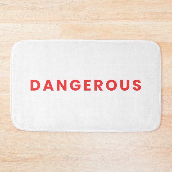 Item preview, DANGEROUS – Bold Red Statement. designed and sold by KleanGirlAesthetics.