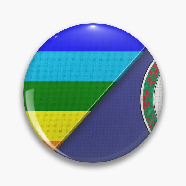 Item preview, LGBT rights in Virginia. Equality in South. LGBT movement in USA. LGBT Pride Rainbow and Virginia State Flag Composite Illustration. Conceptual merging Virginia state flag with LGBT rainbow colors designed and sold by Decoriolus.