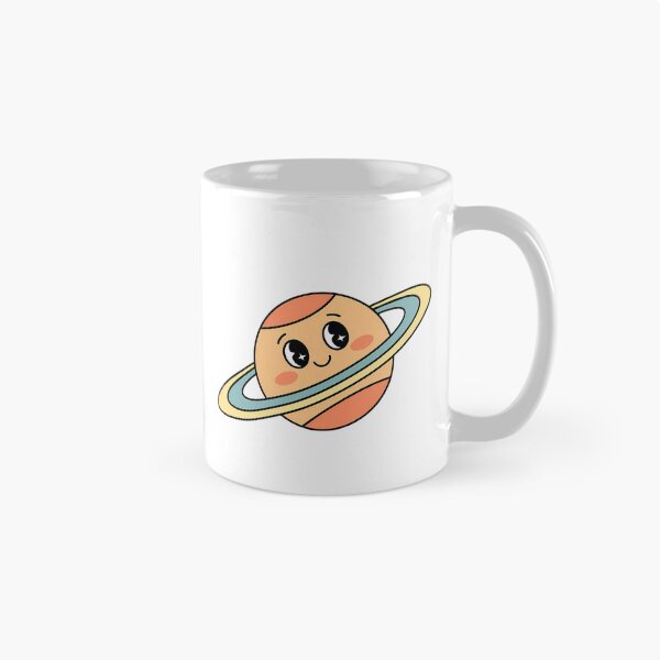 Item preview, Aesthetic Vintage Pastel Saturn – Groovy Cute Planet designed and sold by MarJul.