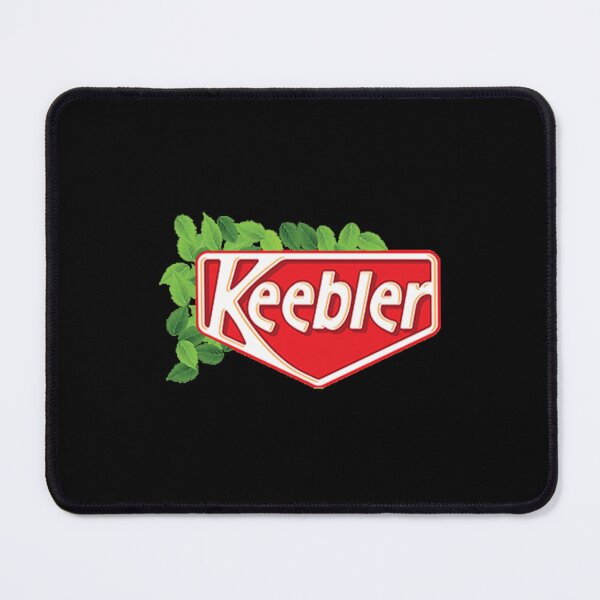 Item preview, Keebler Red Shield and Green Leaves Treehouse Elves Logo designed and sold by Hiro Hiro.